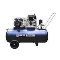 Компресор REM Power с електродвигател с ремъчна предавка 100 л, 349 л/мин, 3 к.с., 8 bar