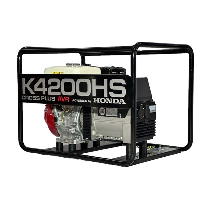 Монофазен генератор за ток K4200HS с AVR- 4.2 KVA С ДВИГАТЕЛ HONDA GX270 - Image 4