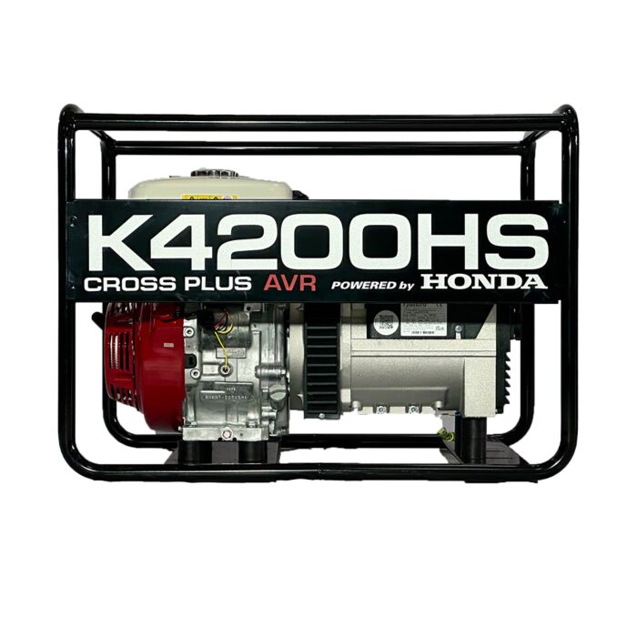 Монофазен генератор за ток K4200HS с AVR- 4.2 KVA С ДВИГАТЕЛ HONDA GX270