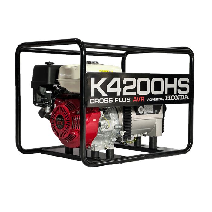Монофазен генератор за ток K4200HS с AVR- 4.2 KVA С ДВИГАТЕЛ HONDA GX270 - Image 2